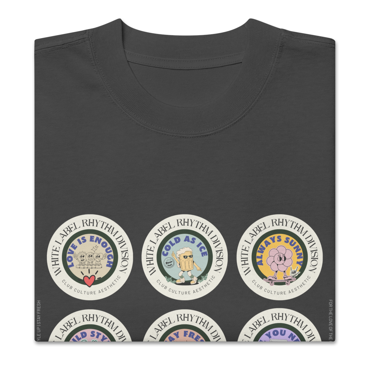 Rhythm Division - Oversized faded t-shirt