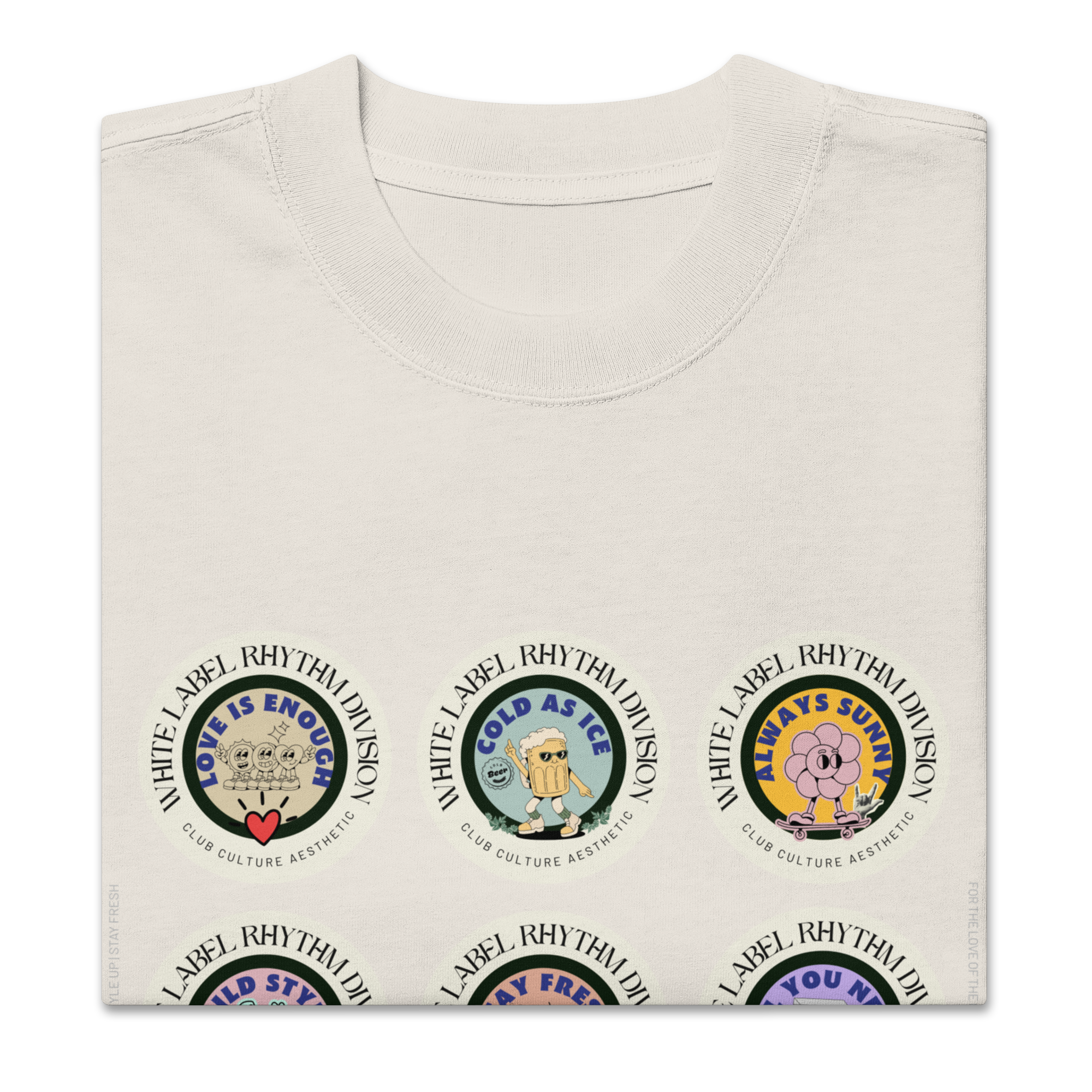 Rhythm Division - Oversized faded t-shirt